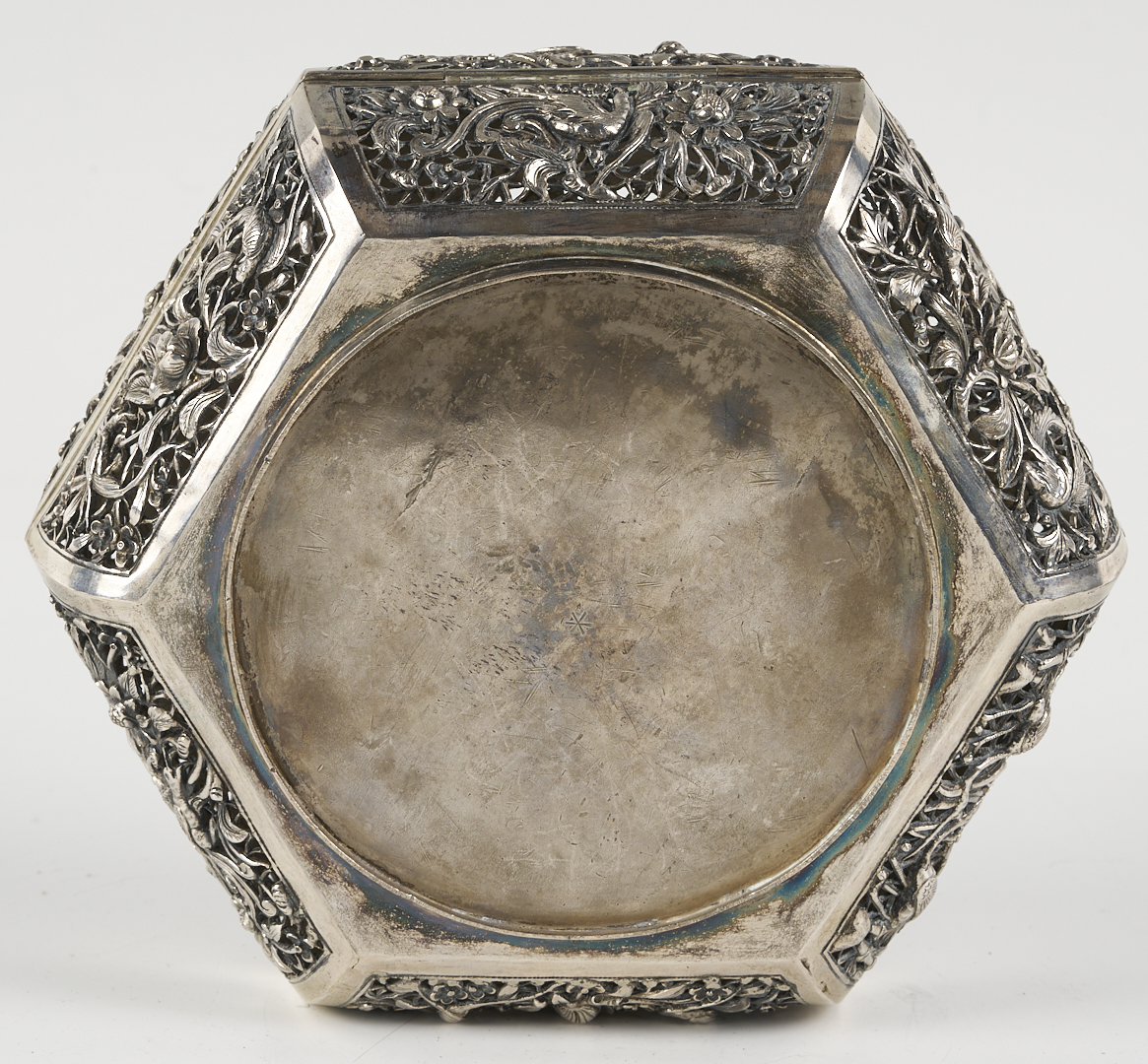 Lot 3: Chinese Export Silver Box