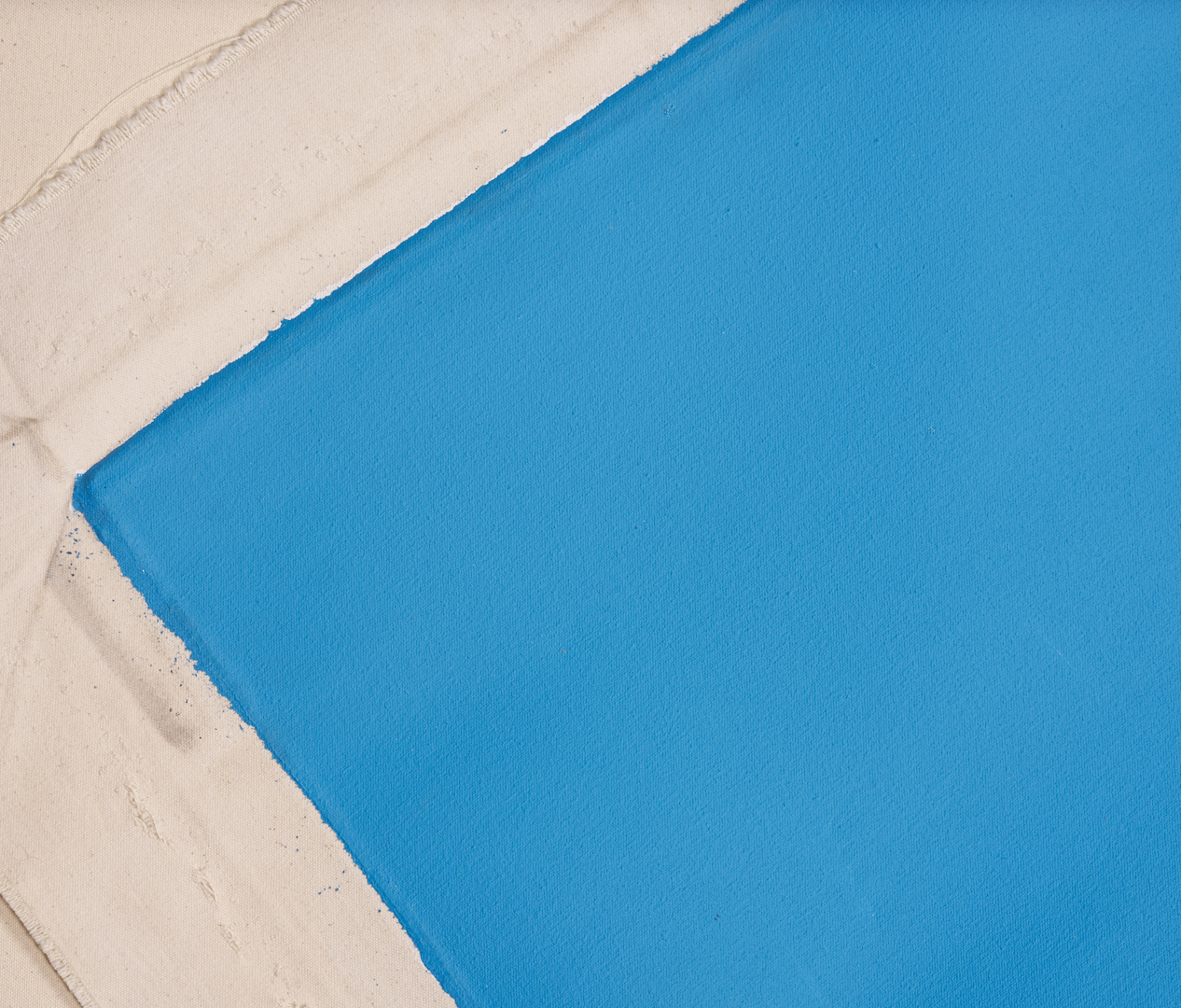 Lot 400: Monumental Olivier Mosset Painting, Too Little Too Late, 1986, ex-Margo Leavin/John Gibson