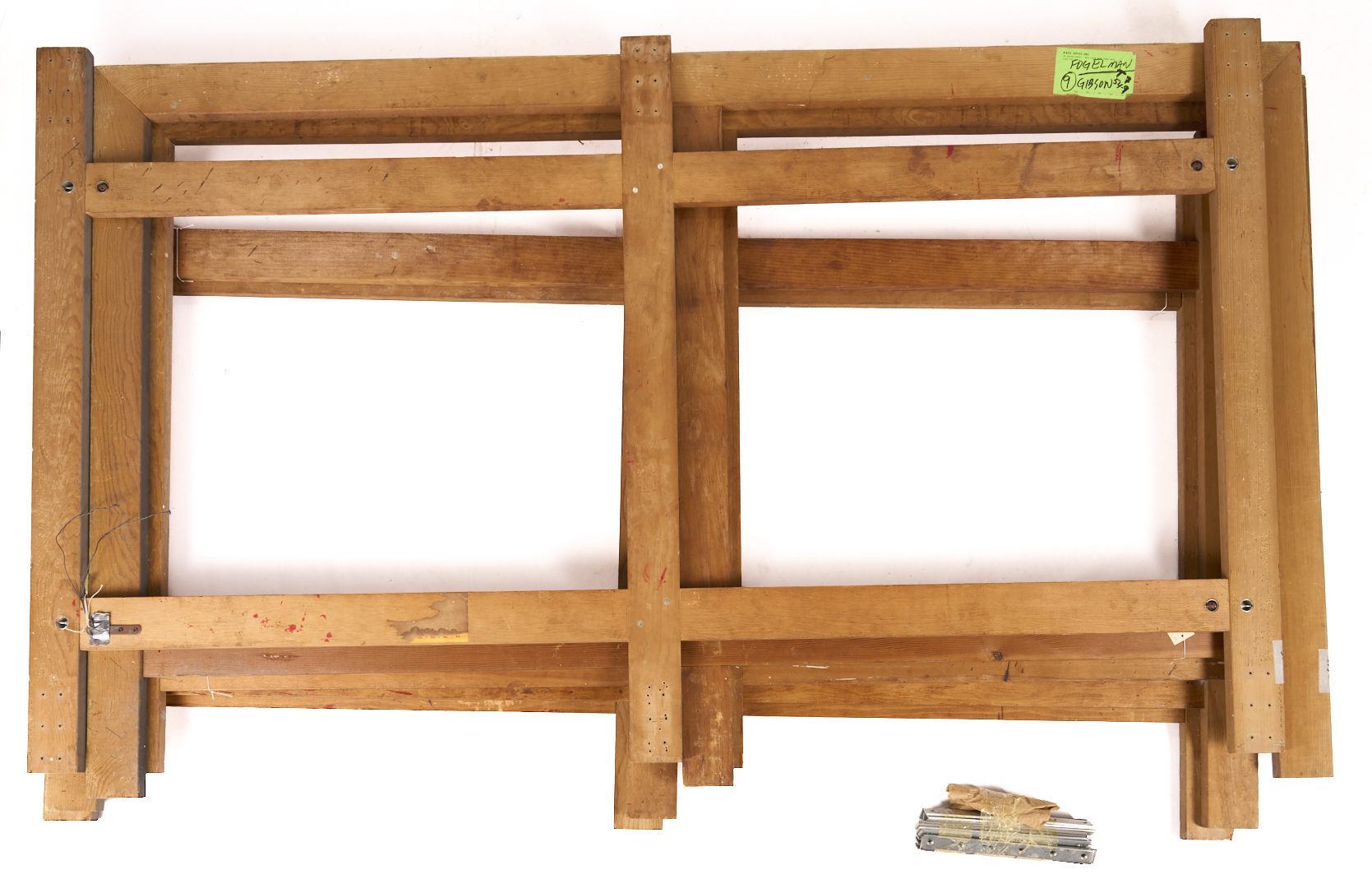 Lot 400: Monumental Olivier Mosset Painting, Too Little Too Late, 1986, ex-Margo Leavin/John Gibson