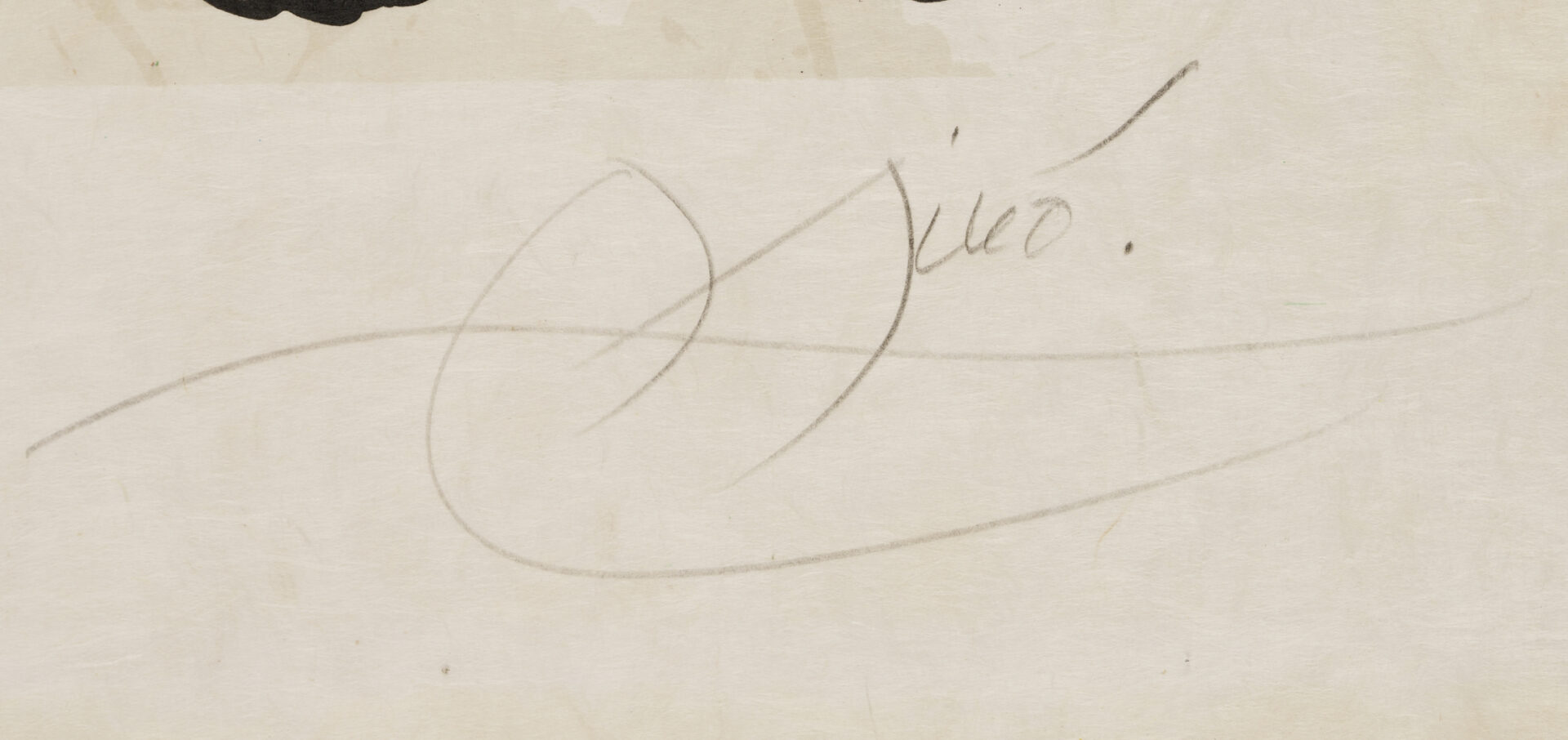 Lot 404: Joan Miro Signed 1974 Lithograph, Escultor Iran (plus poster)