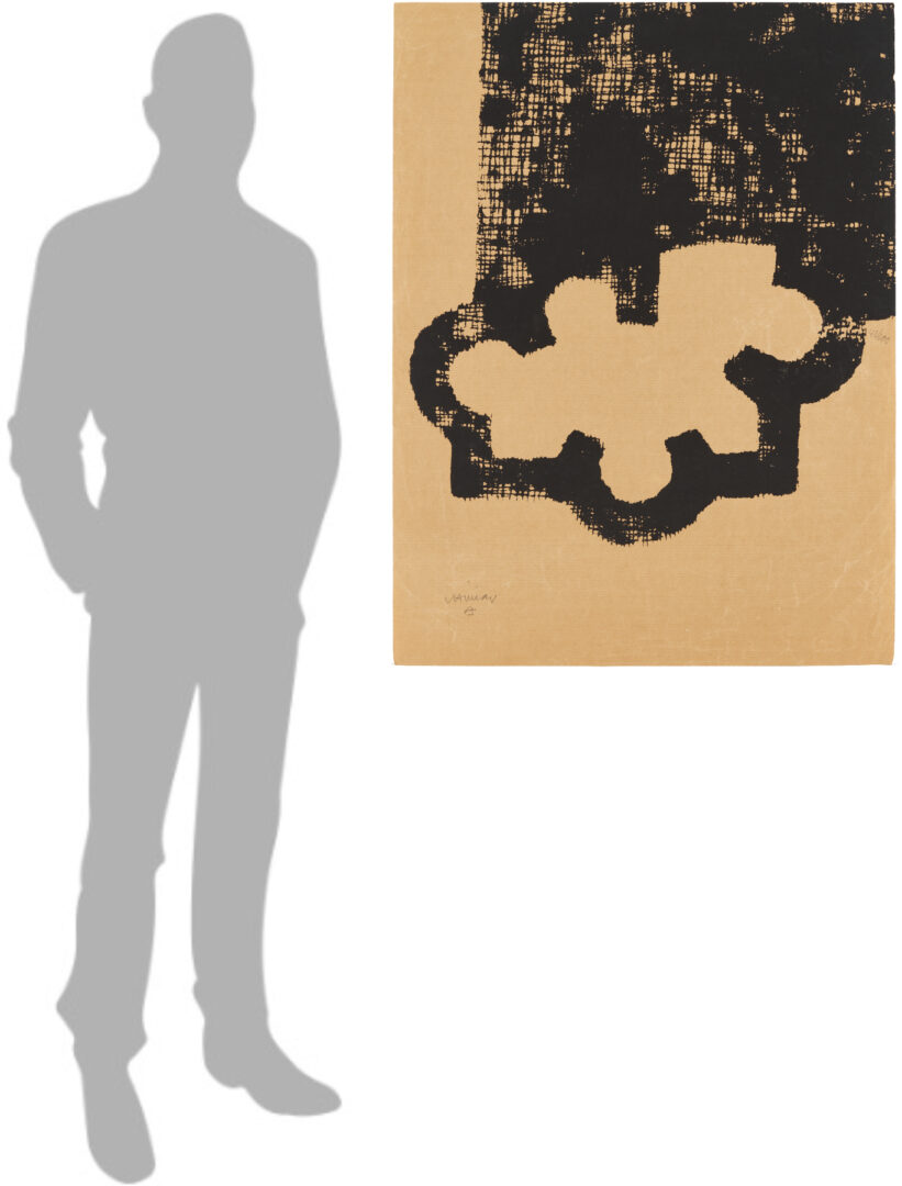 Lot 409: Eduardo Chillida Signed Serigraph, Casa de Goya