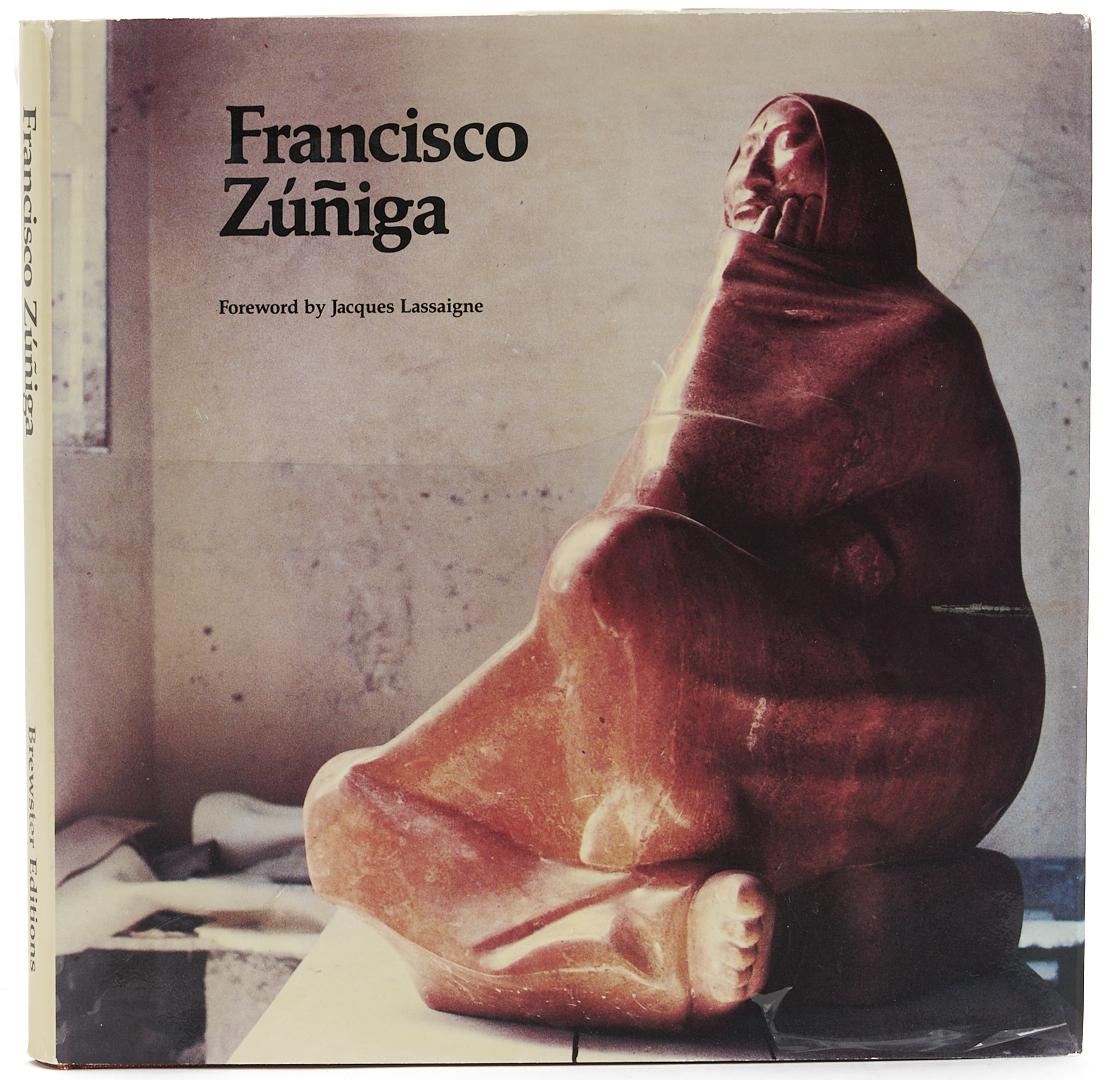 Lot 413: Francisco Zuniga Bronze Sculpture, Evelia en Una Butaca, 1972