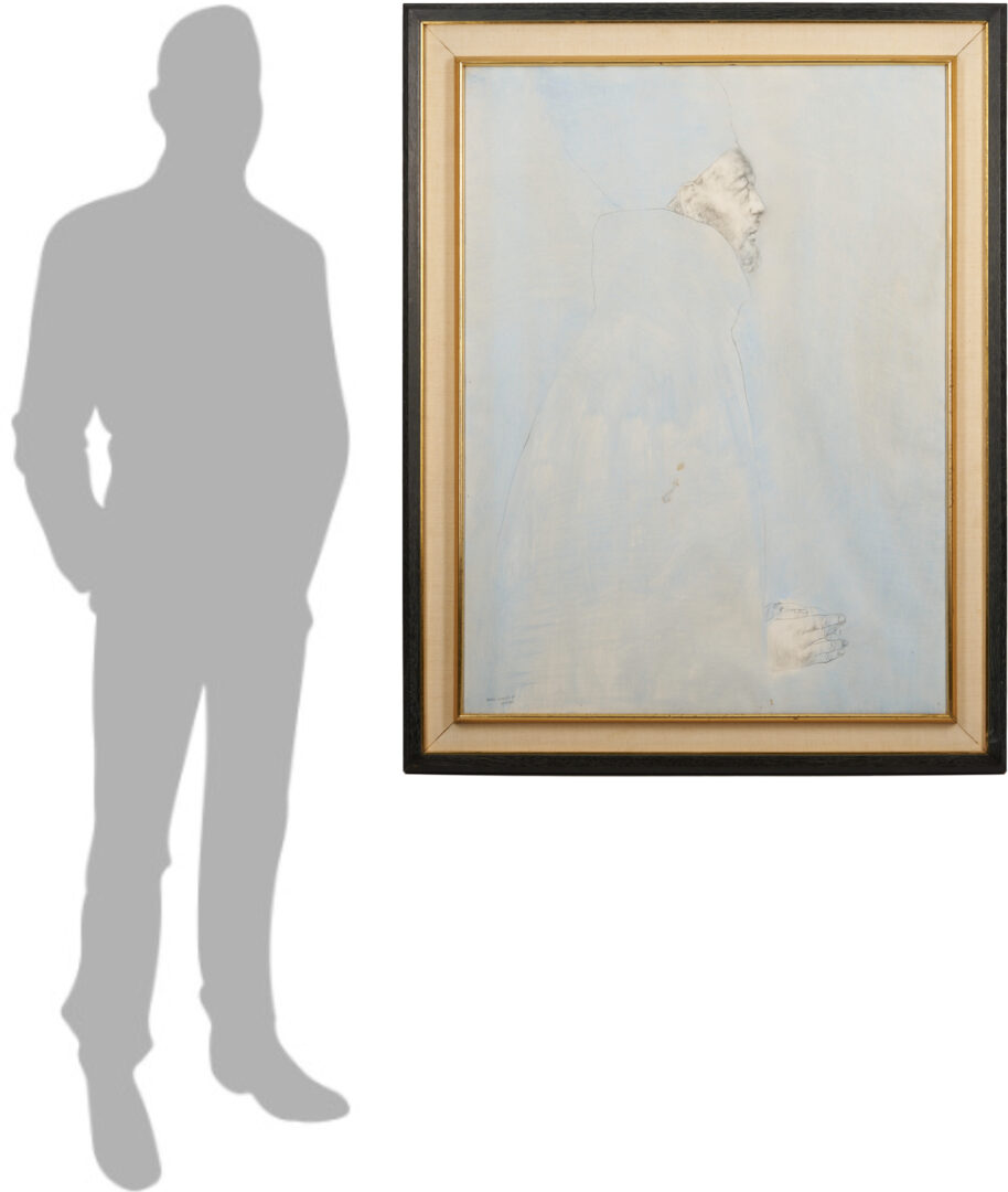 Lot 414: Rafael Coronel mixed media painting, Anomino