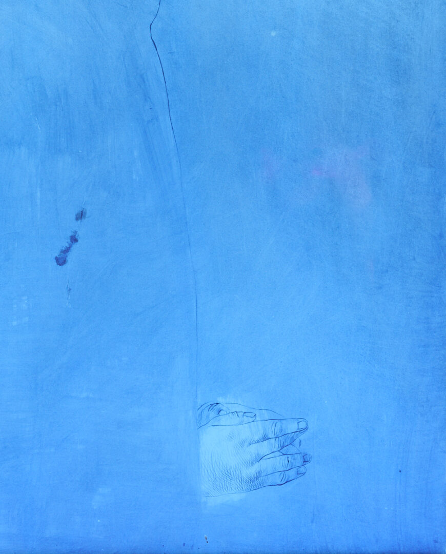 Lot 414: Rafael Coronel mixed media painting, Anomino