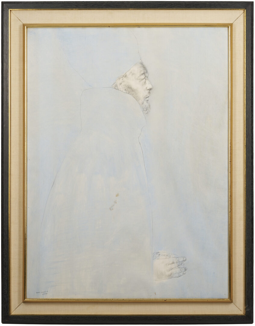 Lot 414: Rafael Coronel mixed media painting, Anomino