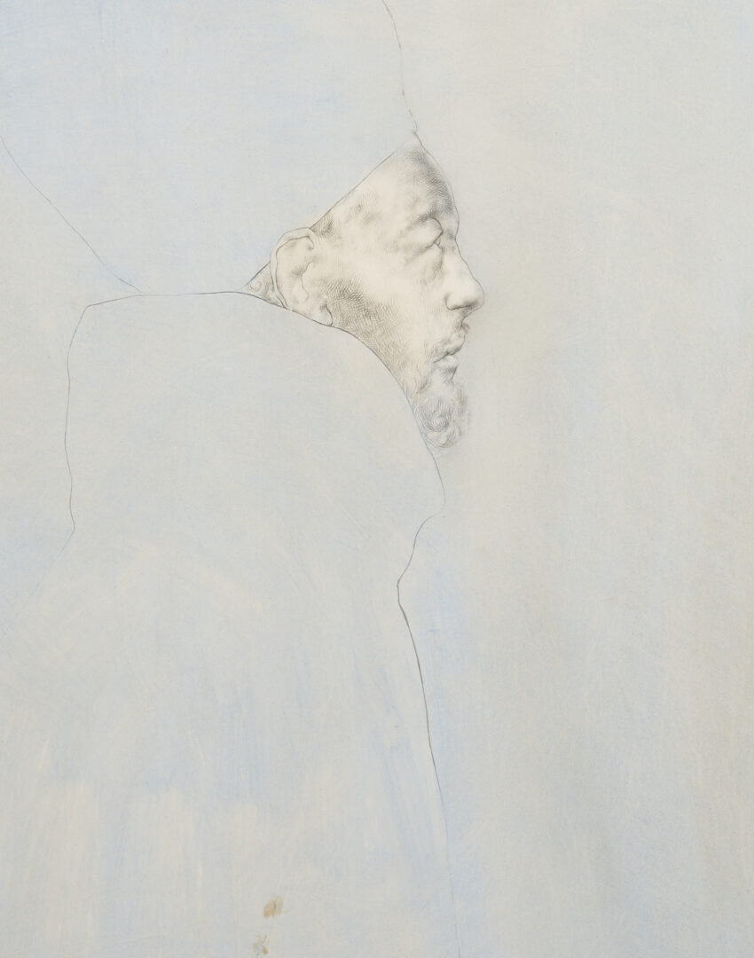 Lot 414: Rafael Coronel mixed media painting, Anomino