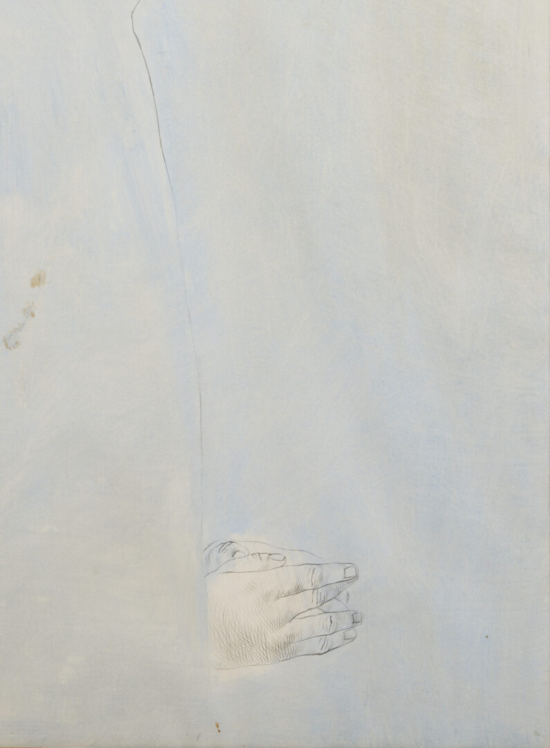 Lot 414: Rafael Coronel mixed media painting, Anomino