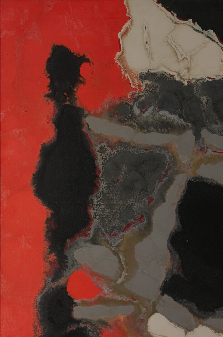 Lot 416: Stanley J. Twardowicz Abstract O/C Painting
