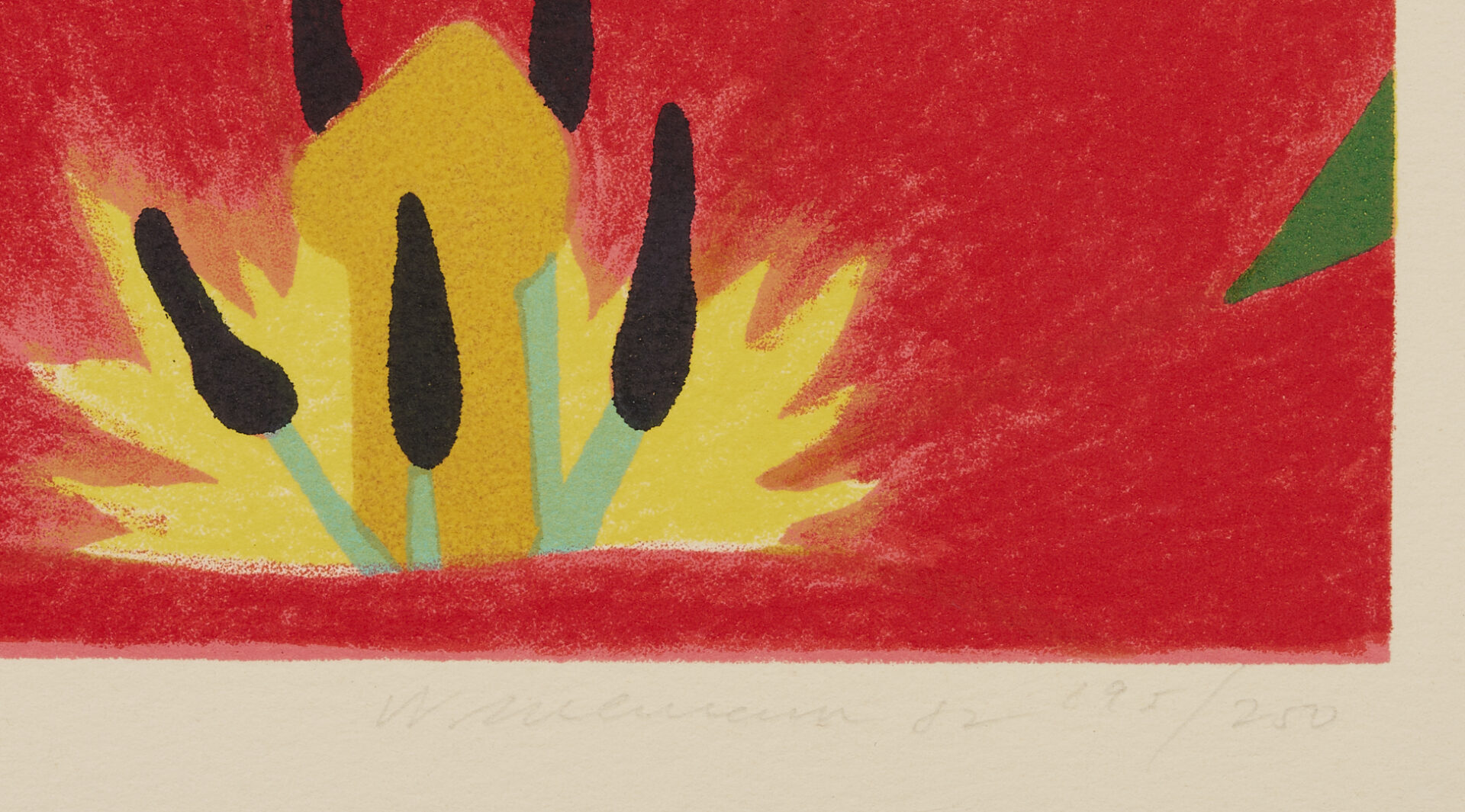 Lot 417: Tom Wesselmann Lithograph, Lulu, from the Metropolitan Opera Fine Art II Portfolio