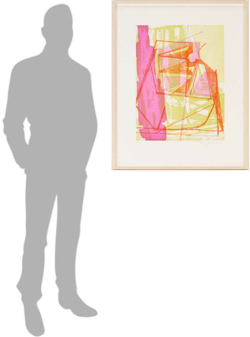 Lot 419: Amy Sillman Abstract Soft Ground Etching, R & E