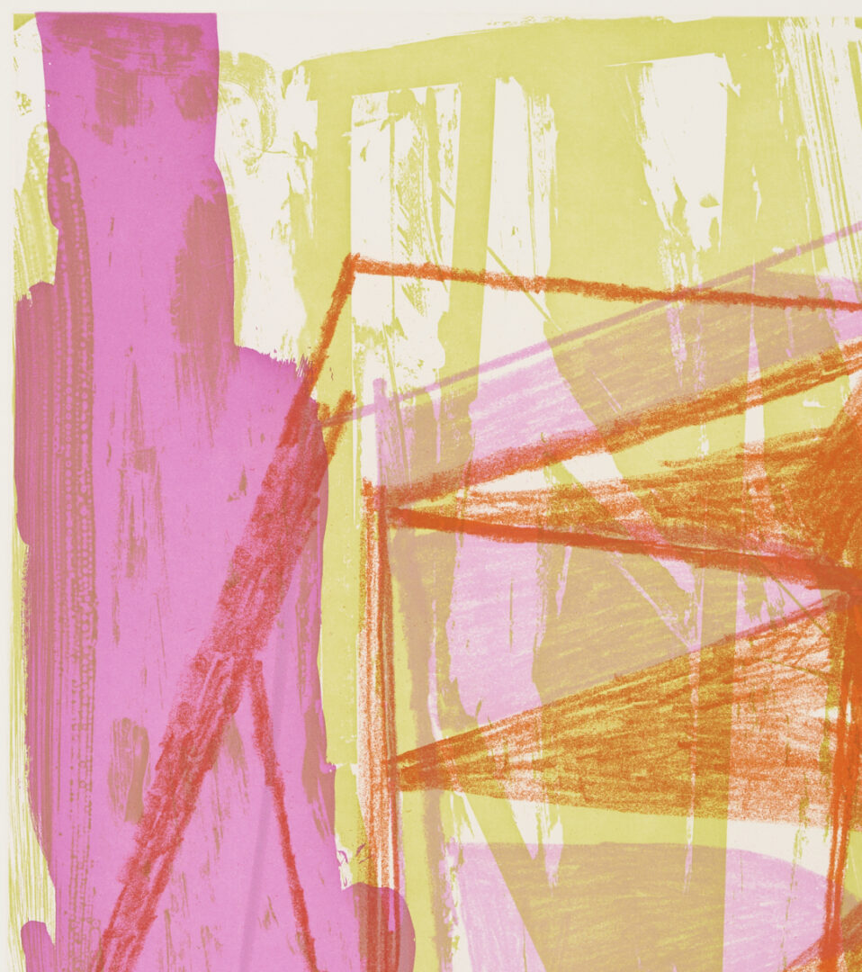 Lot 419: Amy Sillman Abstract Soft Ground Etching, R & E