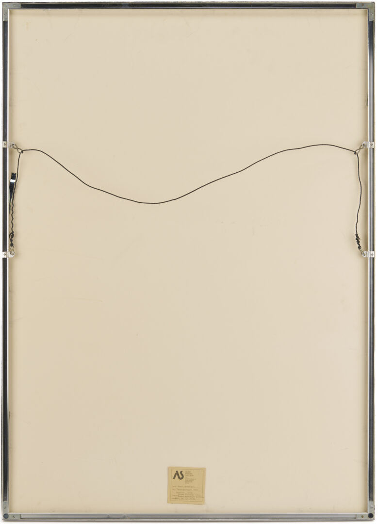 Lot 423: Large Robert Motherwell Abstract Expressionist Etching & Aquatint