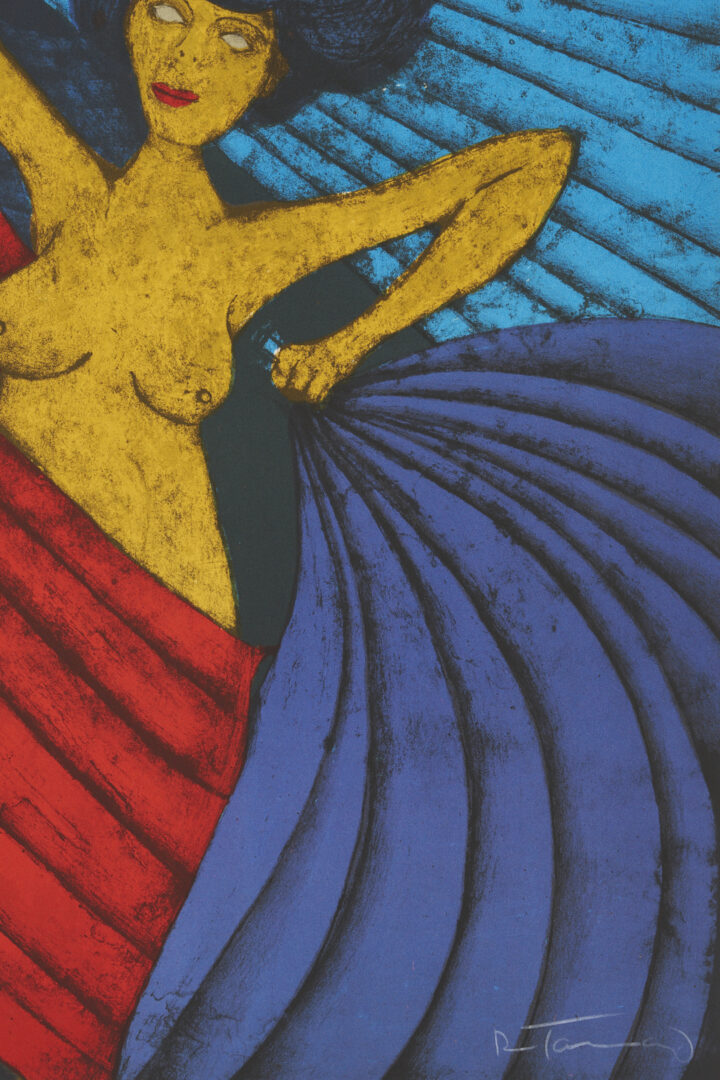 Lot 425: Rufino Tamayo Lithograph, Salome from the Metropolitan Opera Fine Art II Portfolio