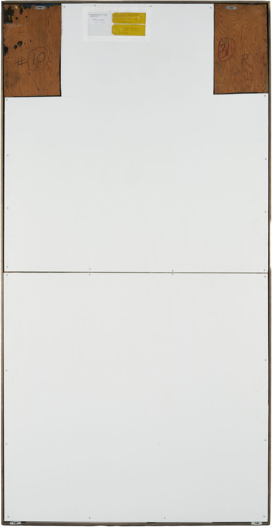 Lot 426: Large Julius Wasserstein Abstract Painting, Homeostasis, 1957