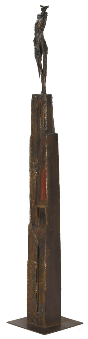 Lot 431: Large Russell Whiting Bronze Sculpture, Minotaur