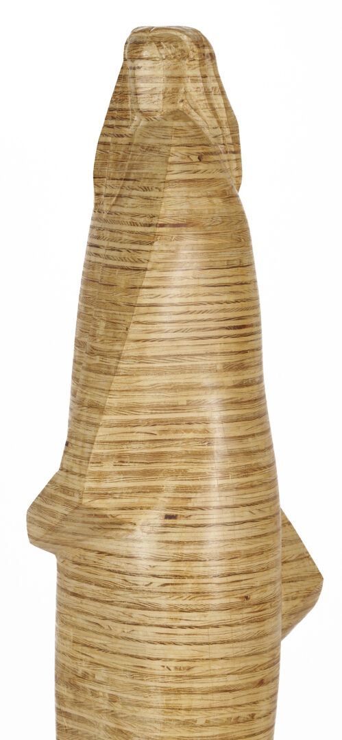 Lot 432: Large Charles Forrester Carved Sculpture, Matriarch