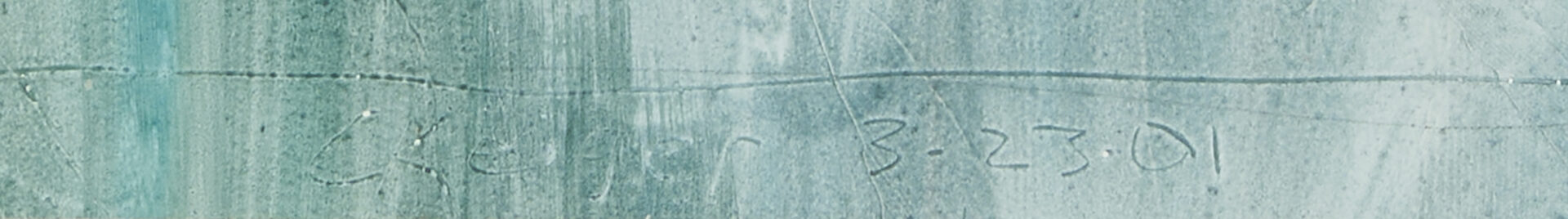 Lot 433: Charles Keiger Triptych Paintings