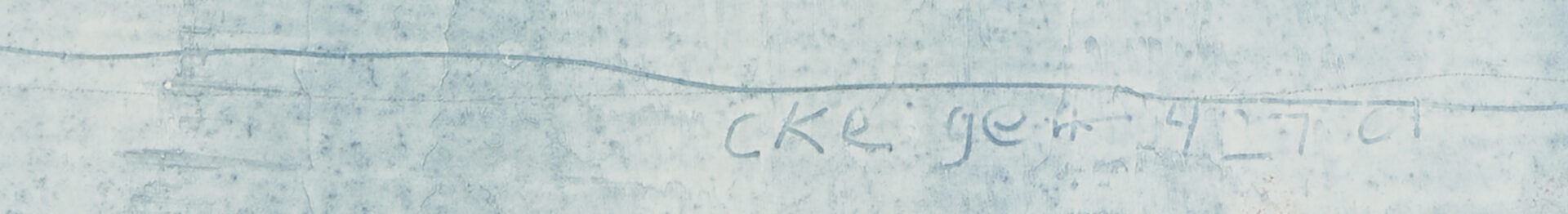 Lot 433: Charles Keiger Triptych Paintings