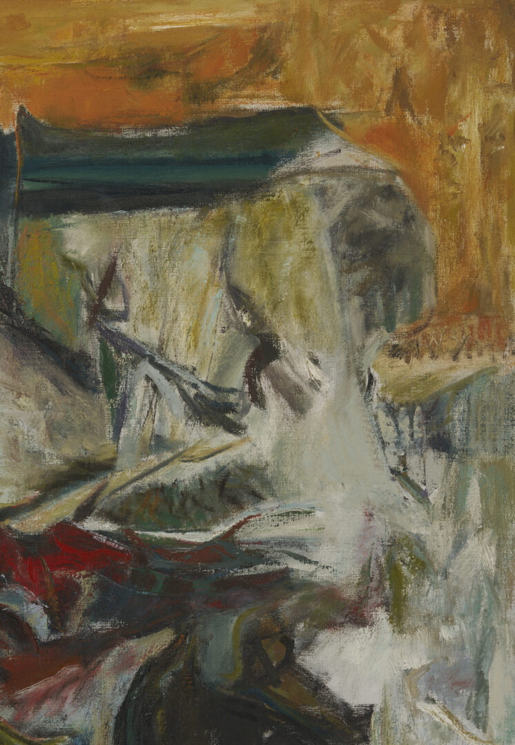 Lot 436: Large Walter Hollis Stevens Oil Painting, Cascade