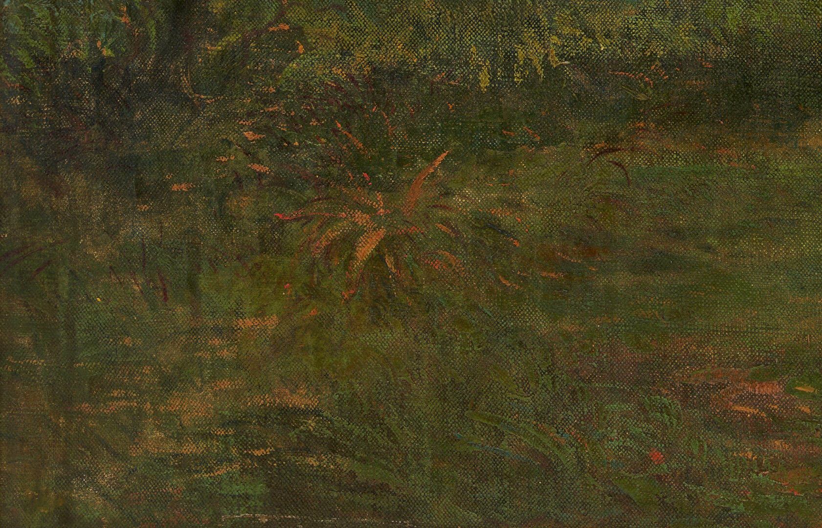 Lot 442: Theodore Wores O/C Samoan Landscape Painting, c. 1901