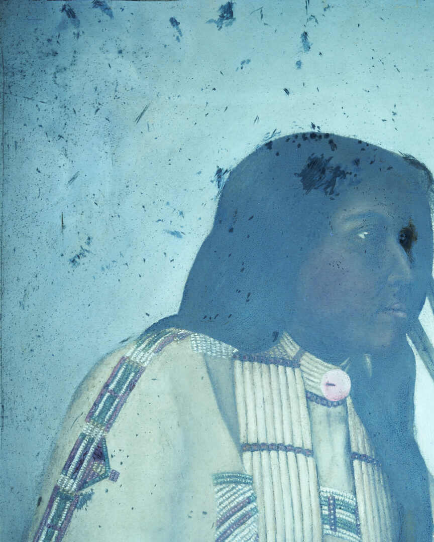 Lot 451: Native American Annie Red Shirt Portrait c. 1900, after F.A. Rinehart