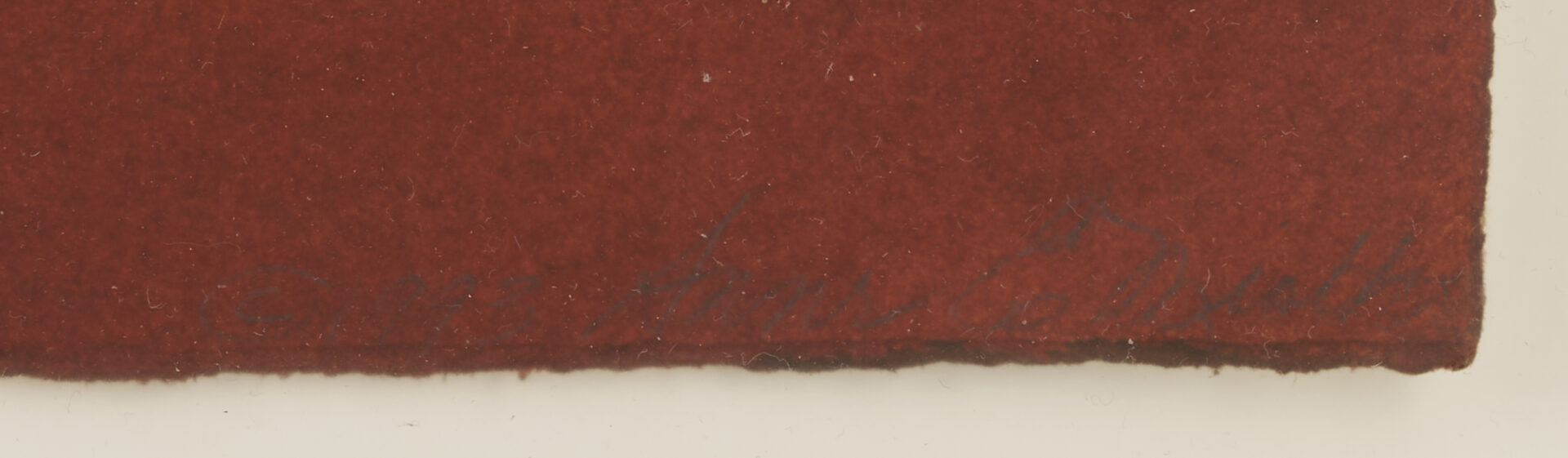 Lot 456: Anne Miotke Watercolor on Paper, Game VII: Mancala