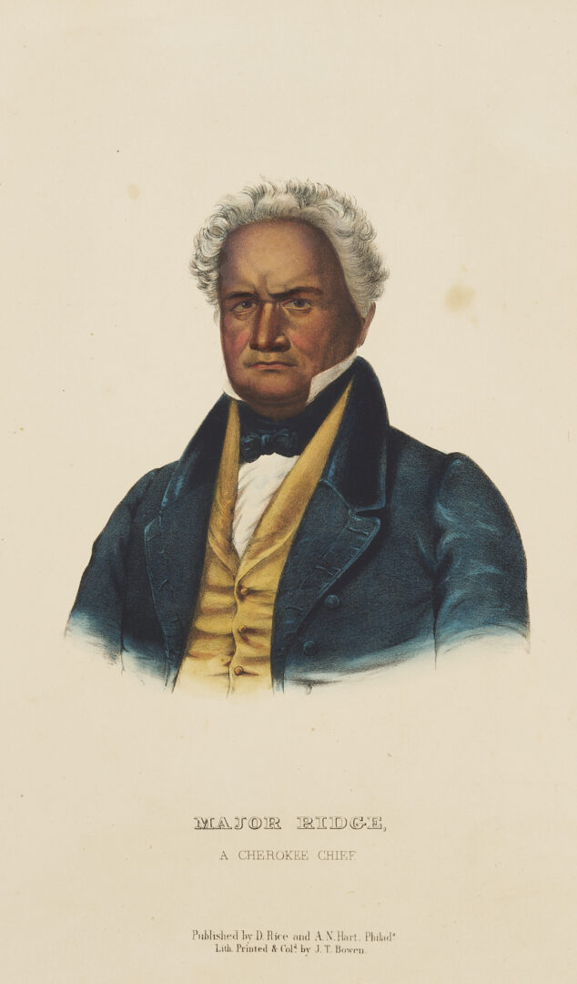 Lot 457: 6 McKenney & Hall Lithographs from Indian Tribes of N. America