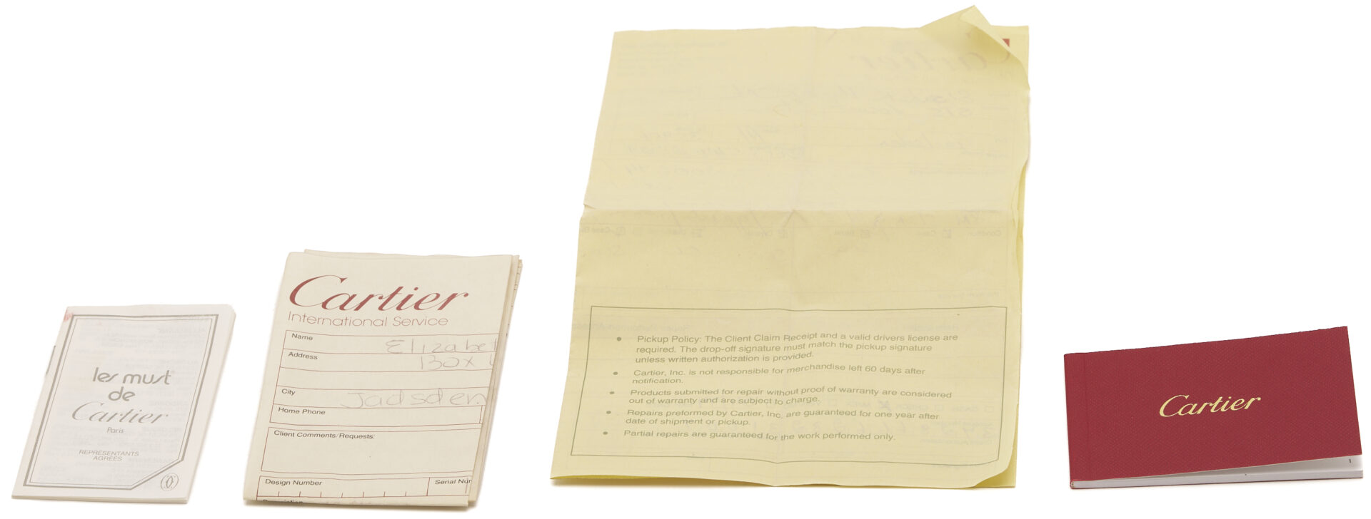 Lot 45: Ladies’ Cartier 18K Gold & Diamond Panthere Watch