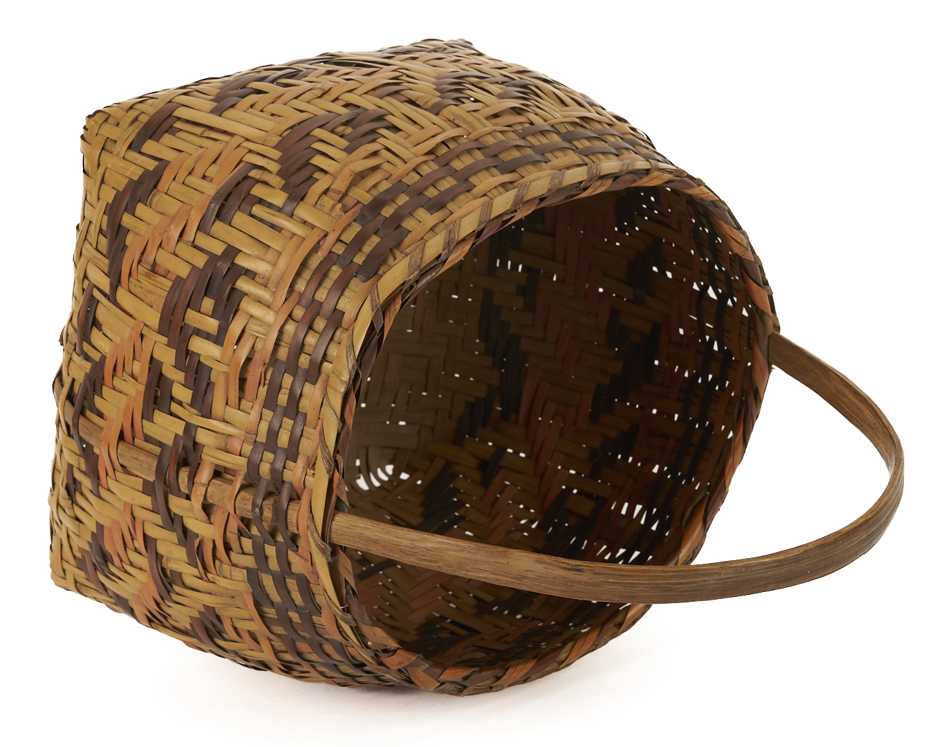 Lot 460: 2 Native American Cherokee Rivercane Baskets