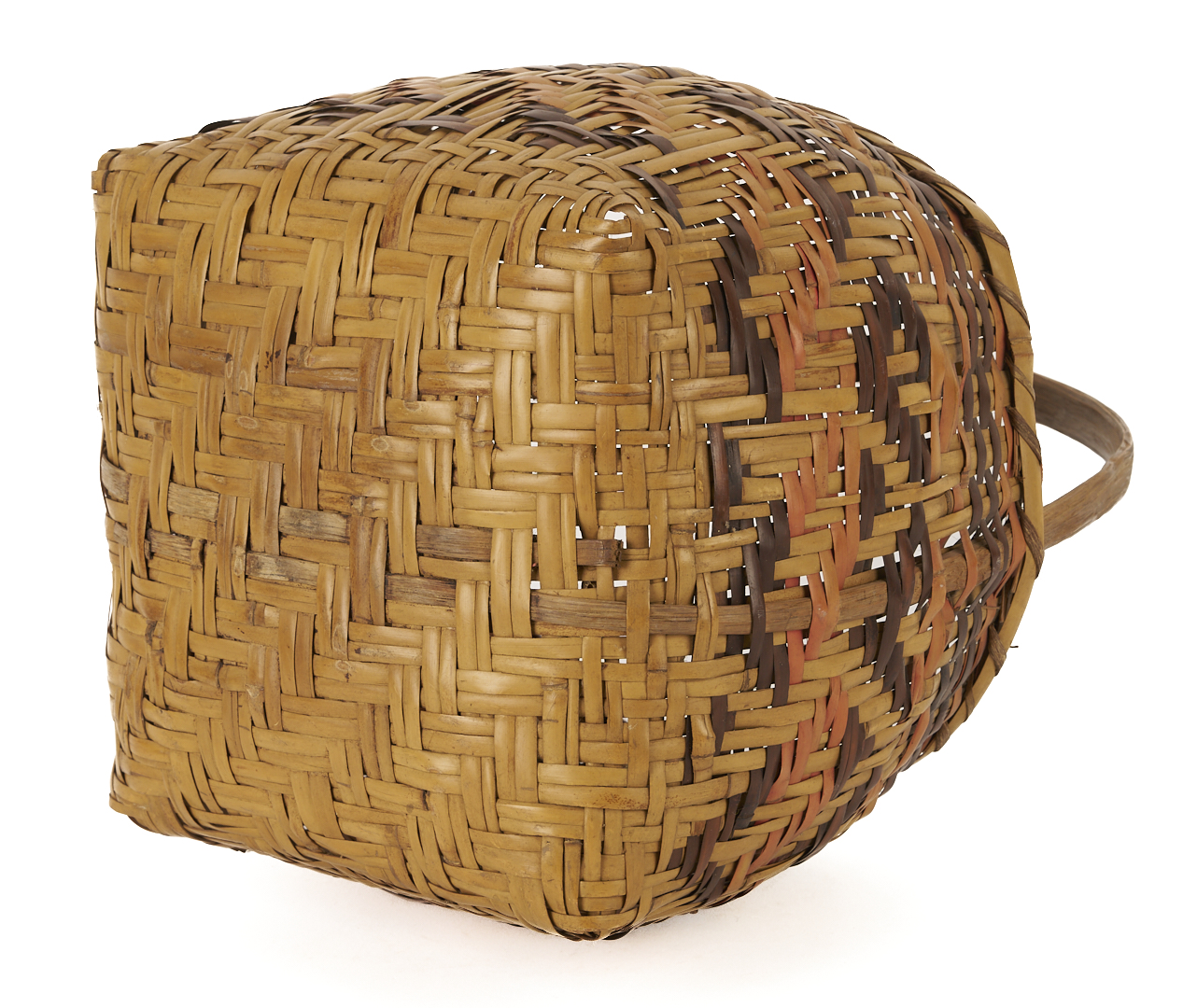 Lot 460: 2 Native American Cherokee Rivercane Baskets