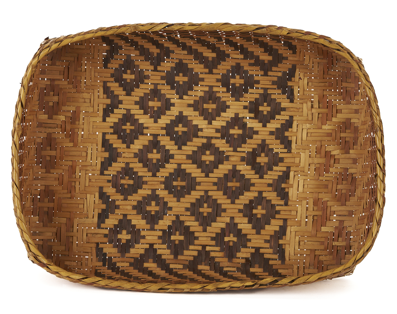 Lot 460: 2 Native American Cherokee Rivercane Baskets