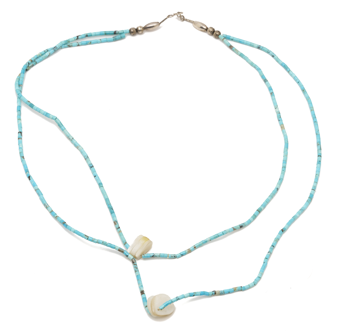 Lot 464: 9 Native American Jewelry Items, incl. Bracelets, Earrings, & Necklaces