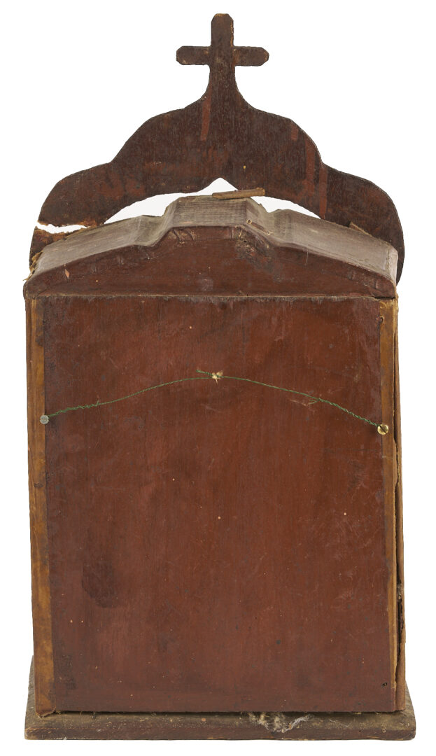 Lot 467: 3 Spanish Colonial Wisemen Figures on Horseback