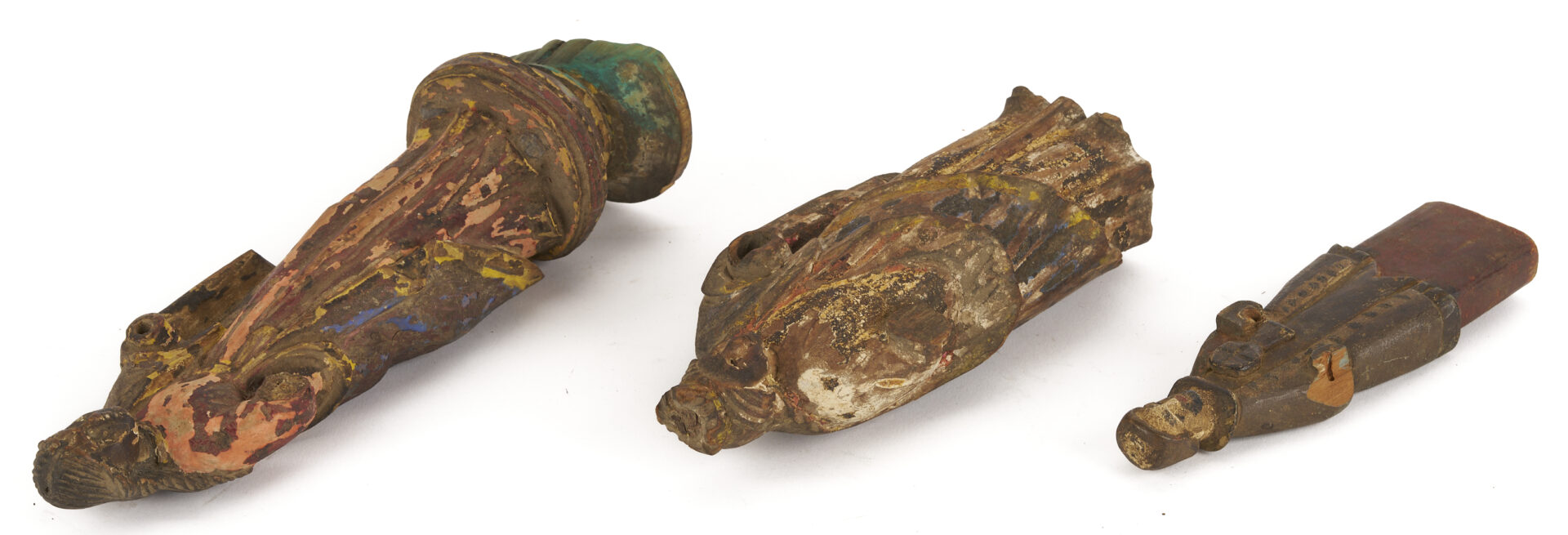 Lot 470: 6 Carved Santos Figures