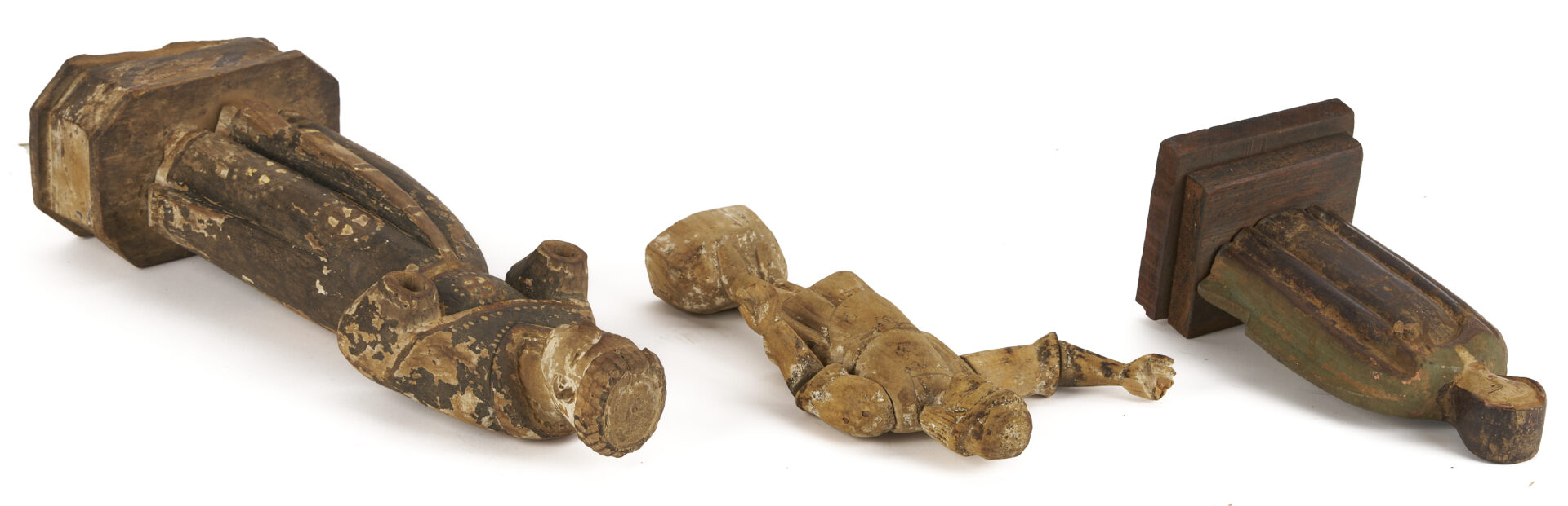 Lot 470: 6 Carved Santos Figures