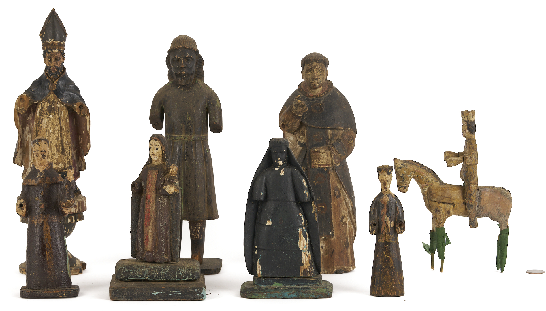 Lot 471: 8 Santos Figures