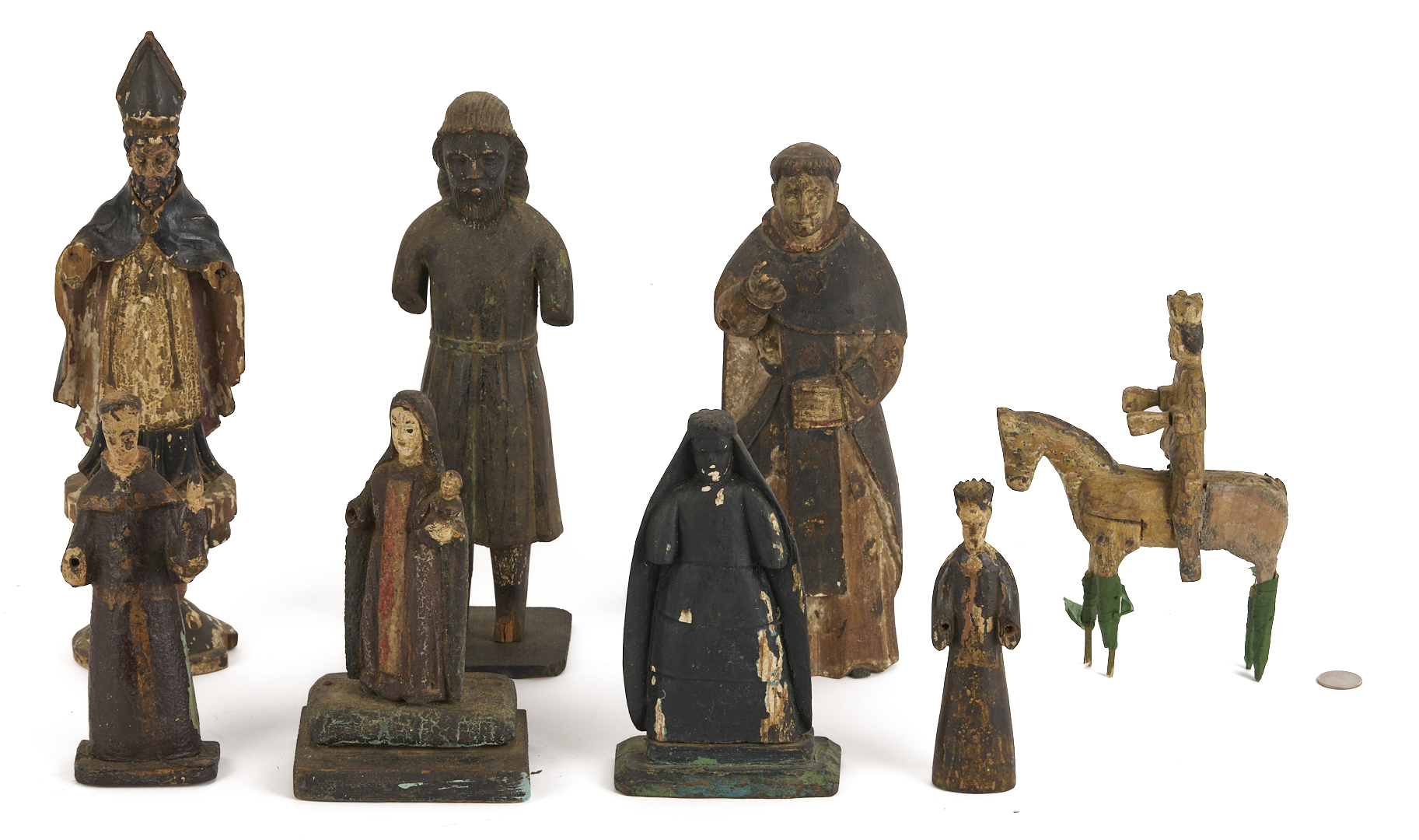 Lot 471: 8 Santos Figures