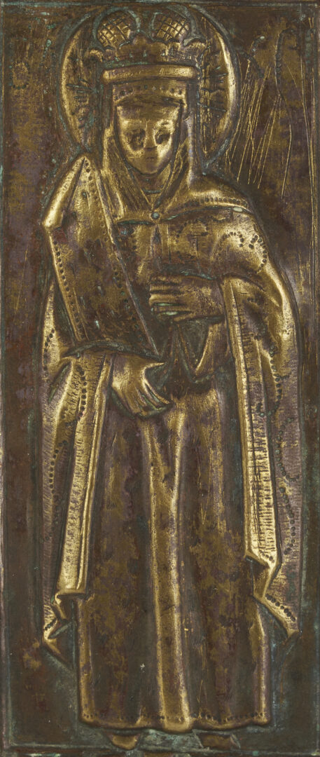 Lot 473: 4 Bronze Table Items, Including Caskets