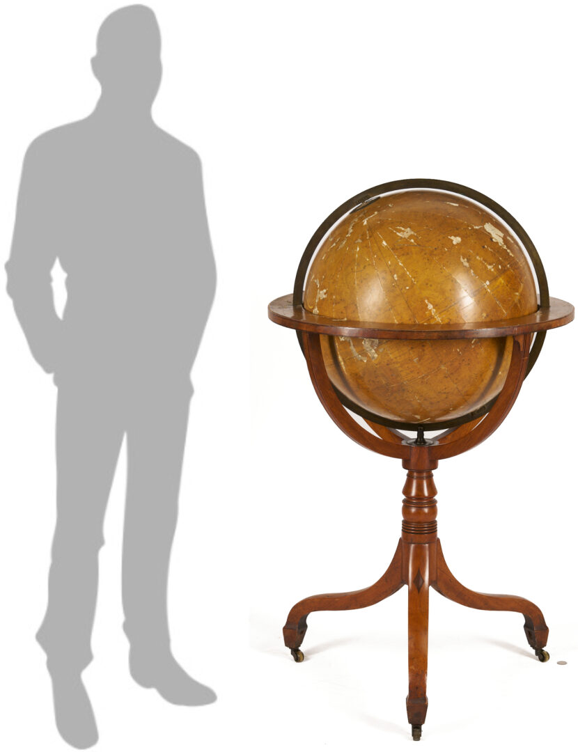 Lot 477: Celestial Floor Globe c. 1800