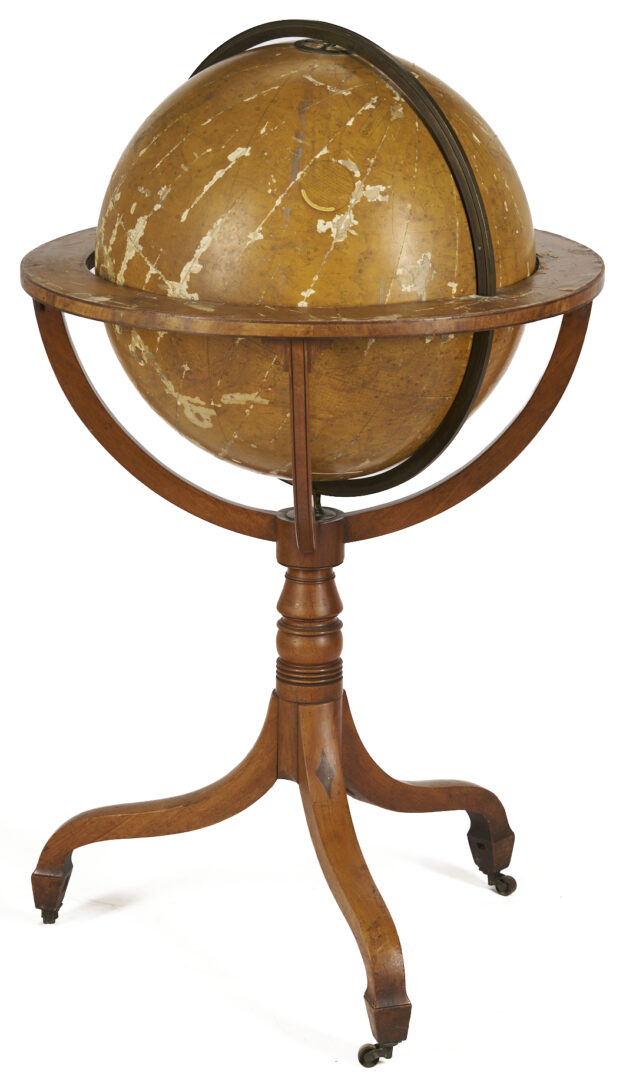 Lot 477: Celestial Floor Globe c. 1800