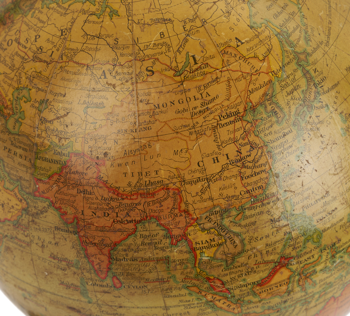 Lot 478: English Table Globe c. 1925