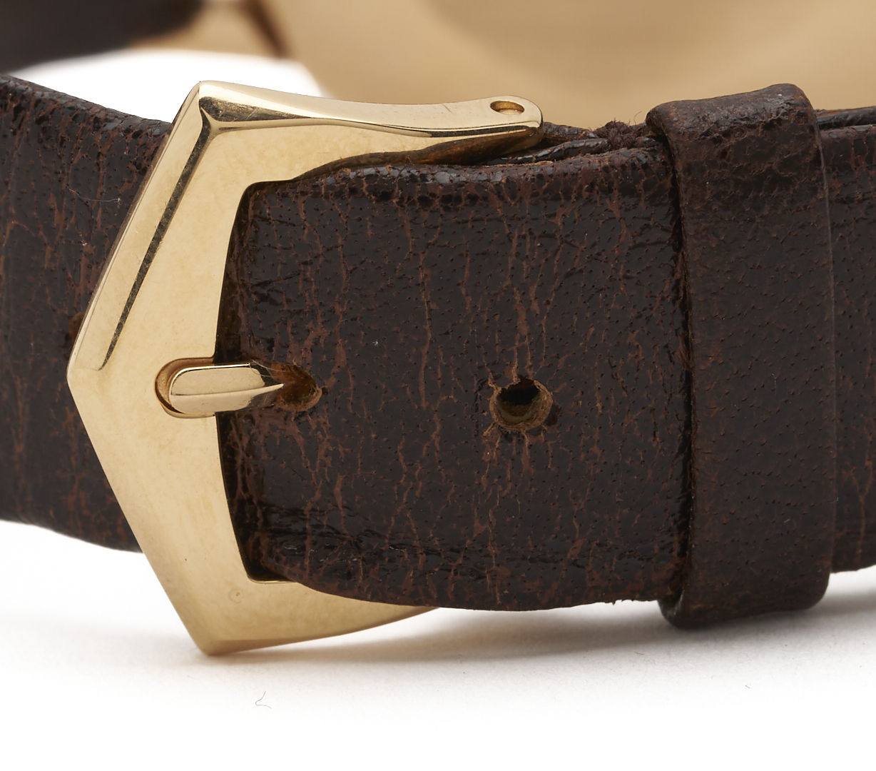 Lot 47: 18K Gold Men’s Patek Philipe Lortscher Wristwatch