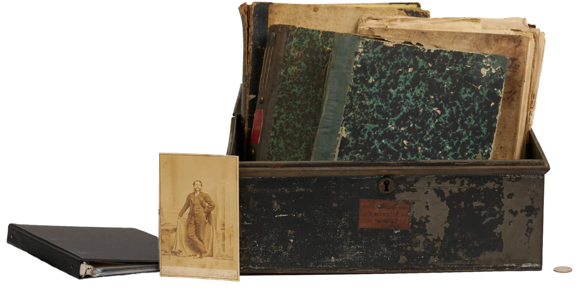 Lot 484: Large A. P. Merrill Family Archive, Natchez, MS, Plantation Interest, c. 1820s-80s