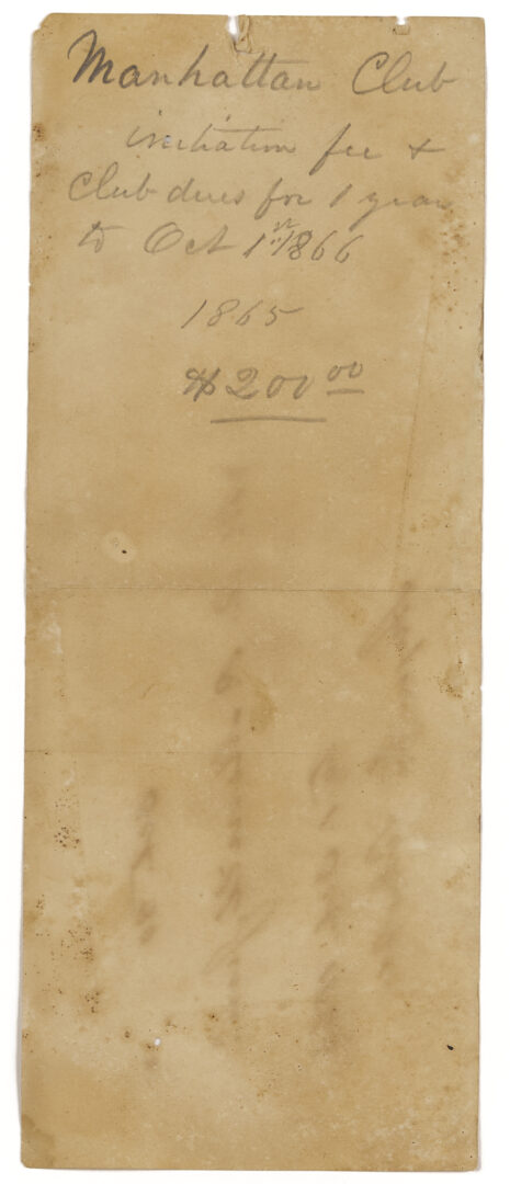 Lot 484: Large A. P. Merrill Family Archive, Natchez, MS, Plantation Interest, c. 1820s-80s