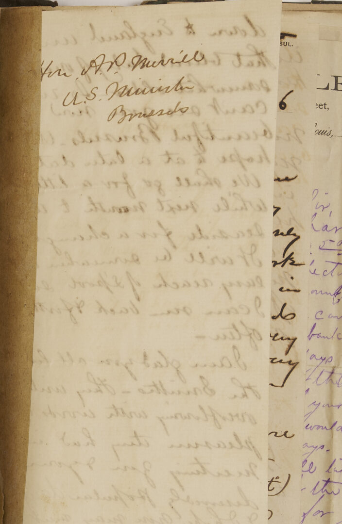 Lot 484: Large A. P. Merrill Family Archive, Natchez, MS, Plantation Interest, c. 1820s-80s