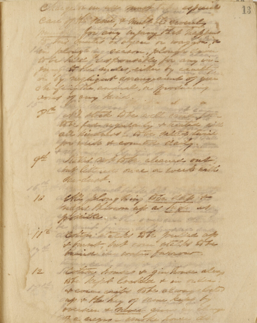 Lot 484: Large A. P. Merrill Family Archive, Natchez, MS, Plantation Interest, c. 1820s-80s