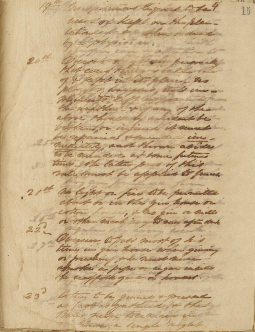 Lot 484: Large A. P. Merrill Family Archive, Natchez, MS, Plantation Interest, c. 1820s-80s