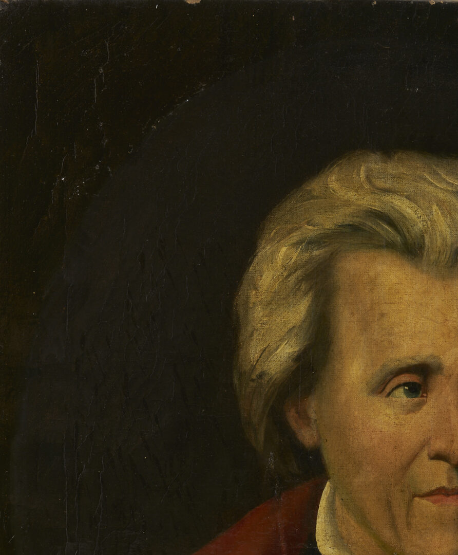 Lot 494: 19th C. Portrait of Andrew Jackson After Ralph Earl