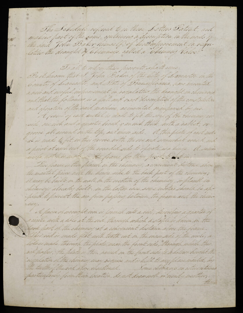 Lot 495: President Andrew Jackson Signed Patent, 1831
