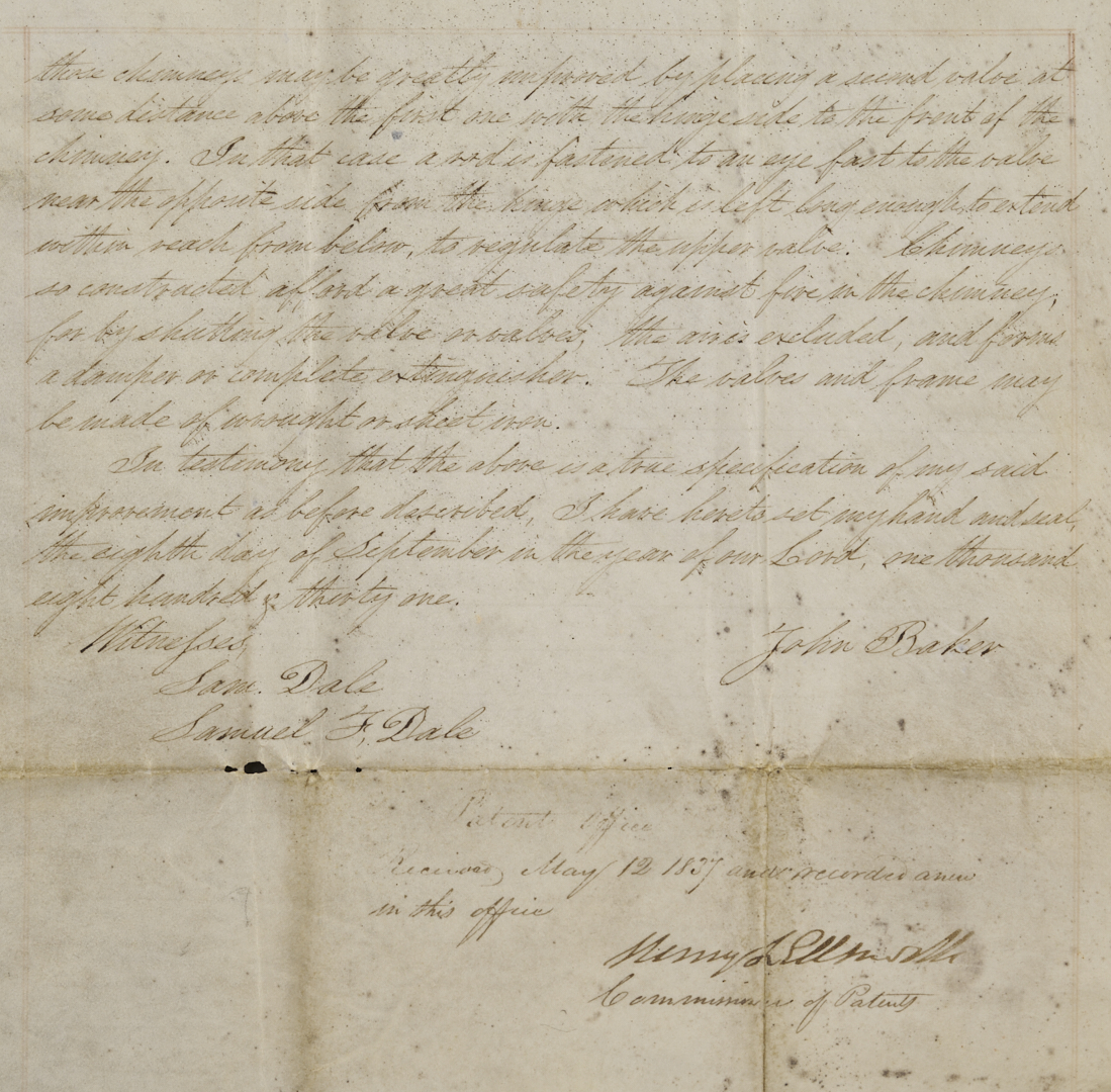 Lot 495: President Andrew Jackson Signed Patent, 1831